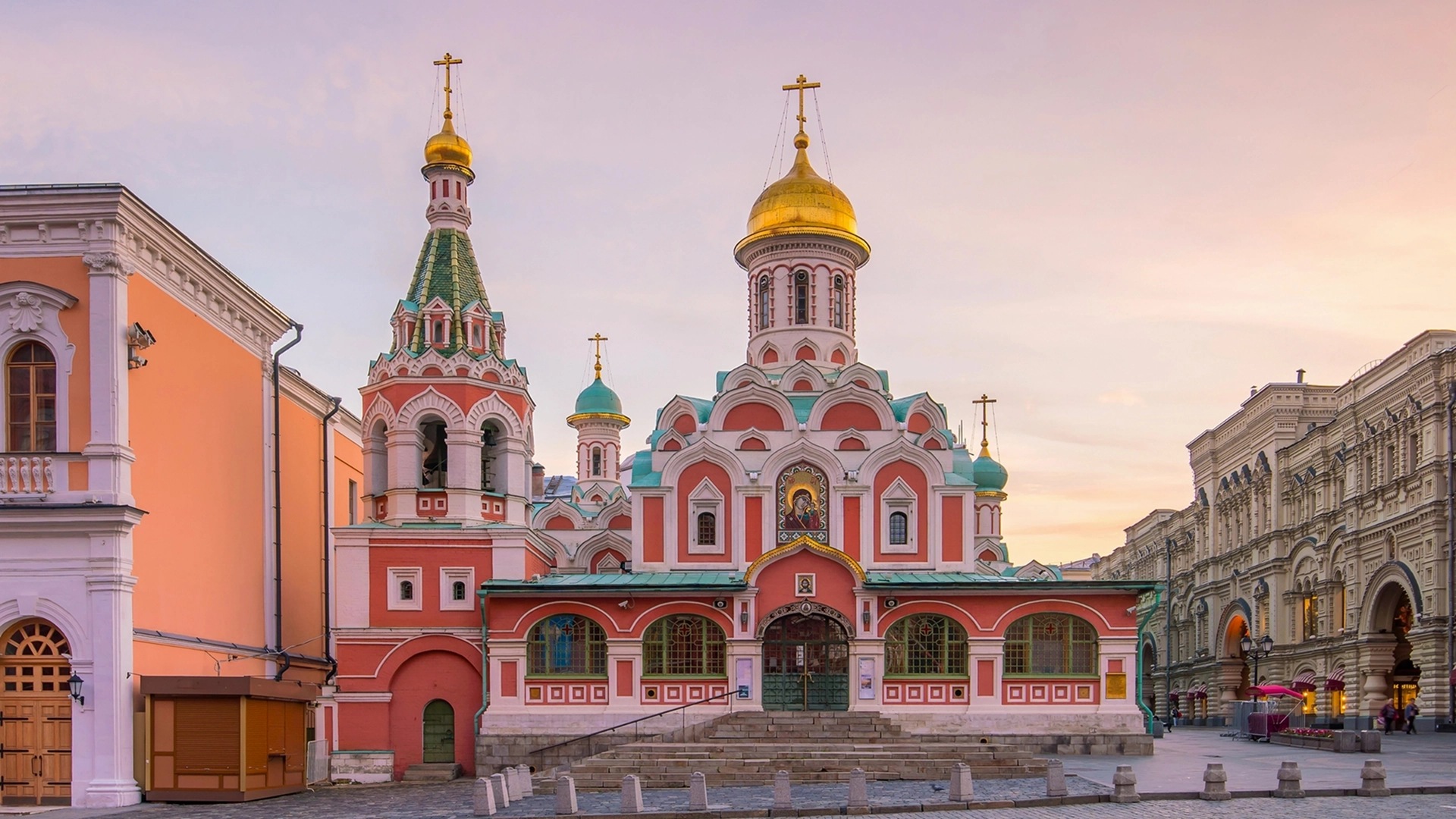 Historical buildings at the Red Square