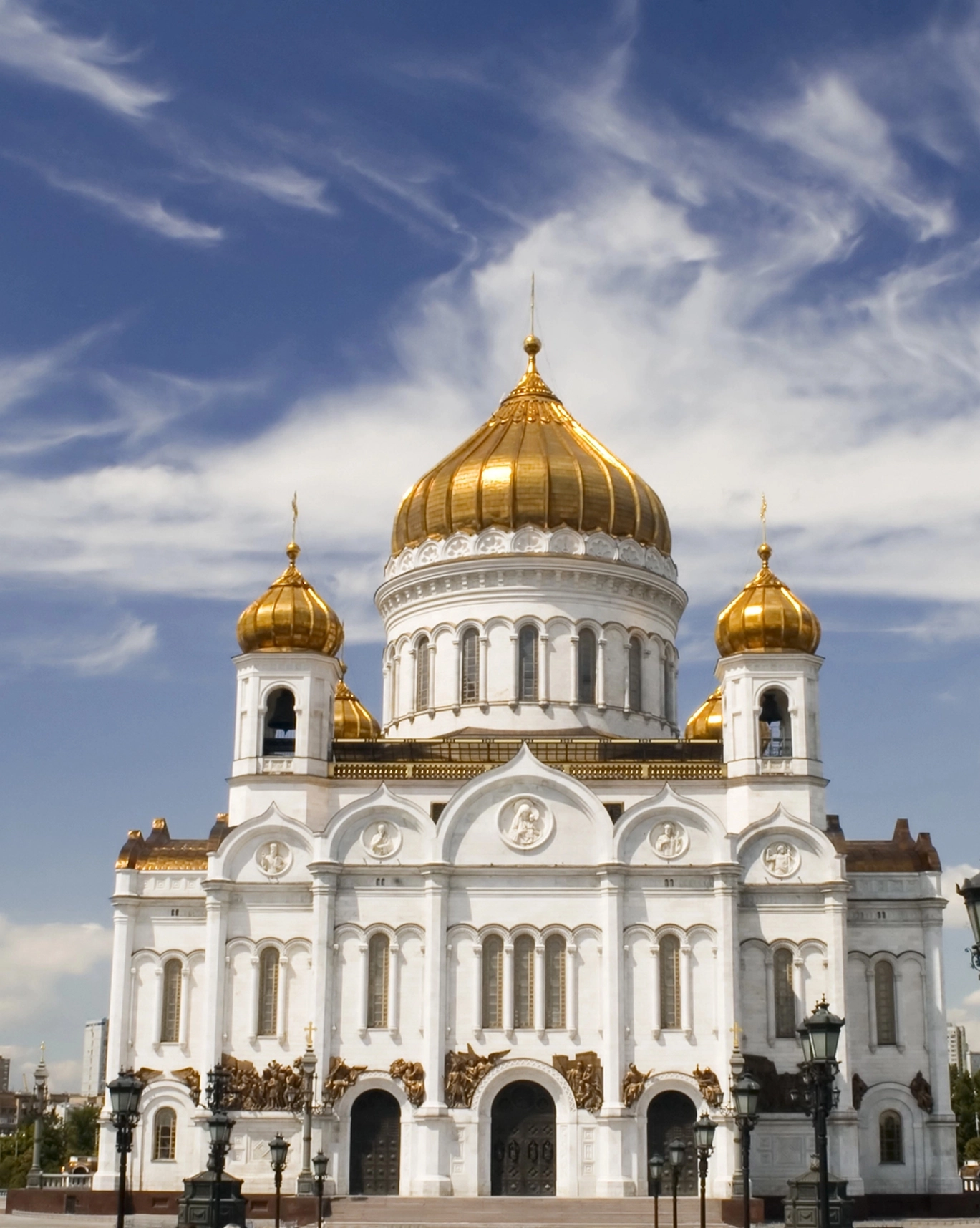 Храм Христа Спасителя на карточку