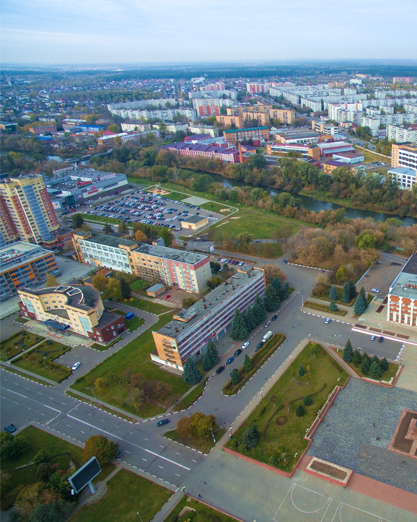 Набережная р. Клязьмы в Орехово-Зуеве