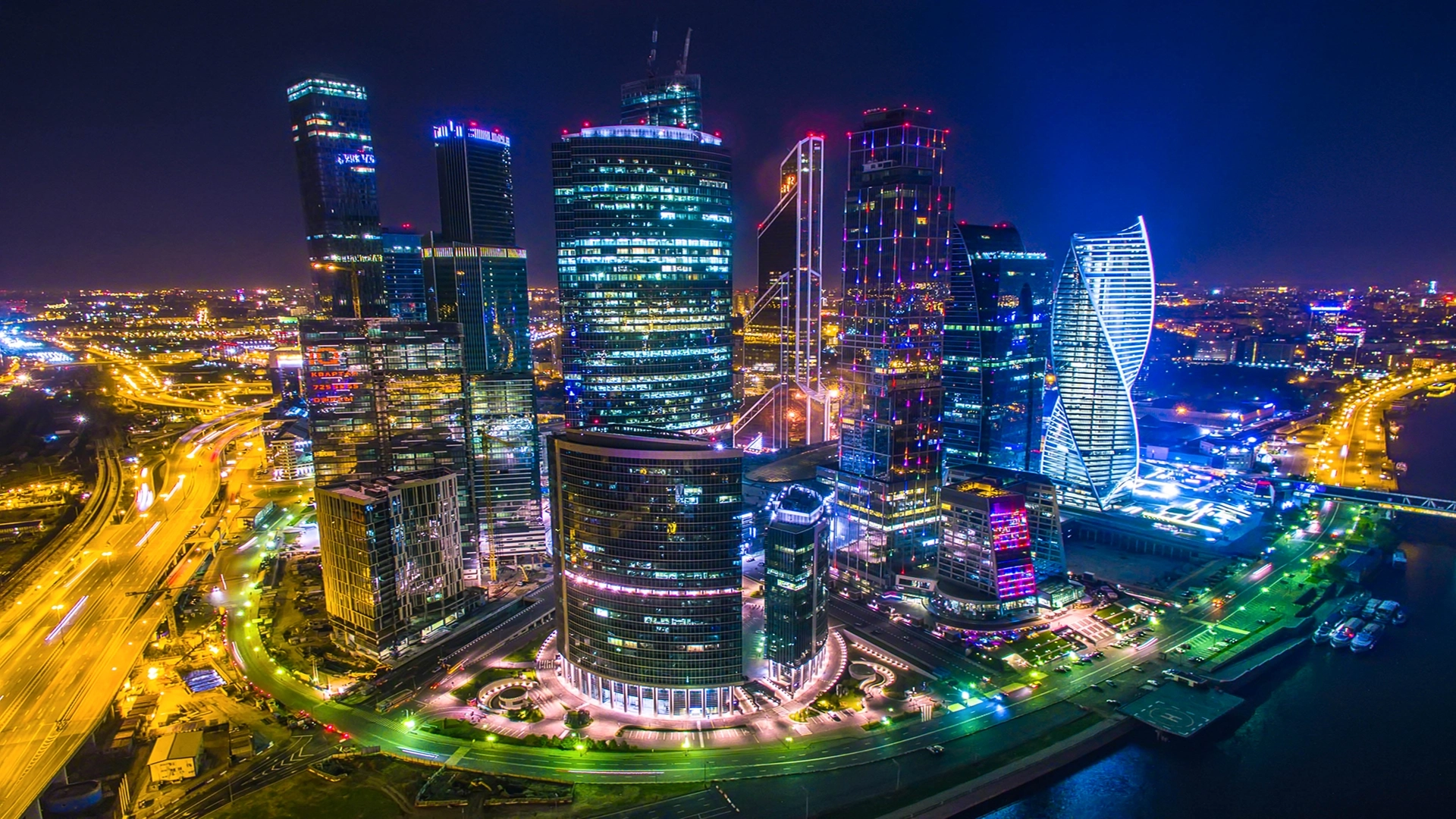 Ночная Москва