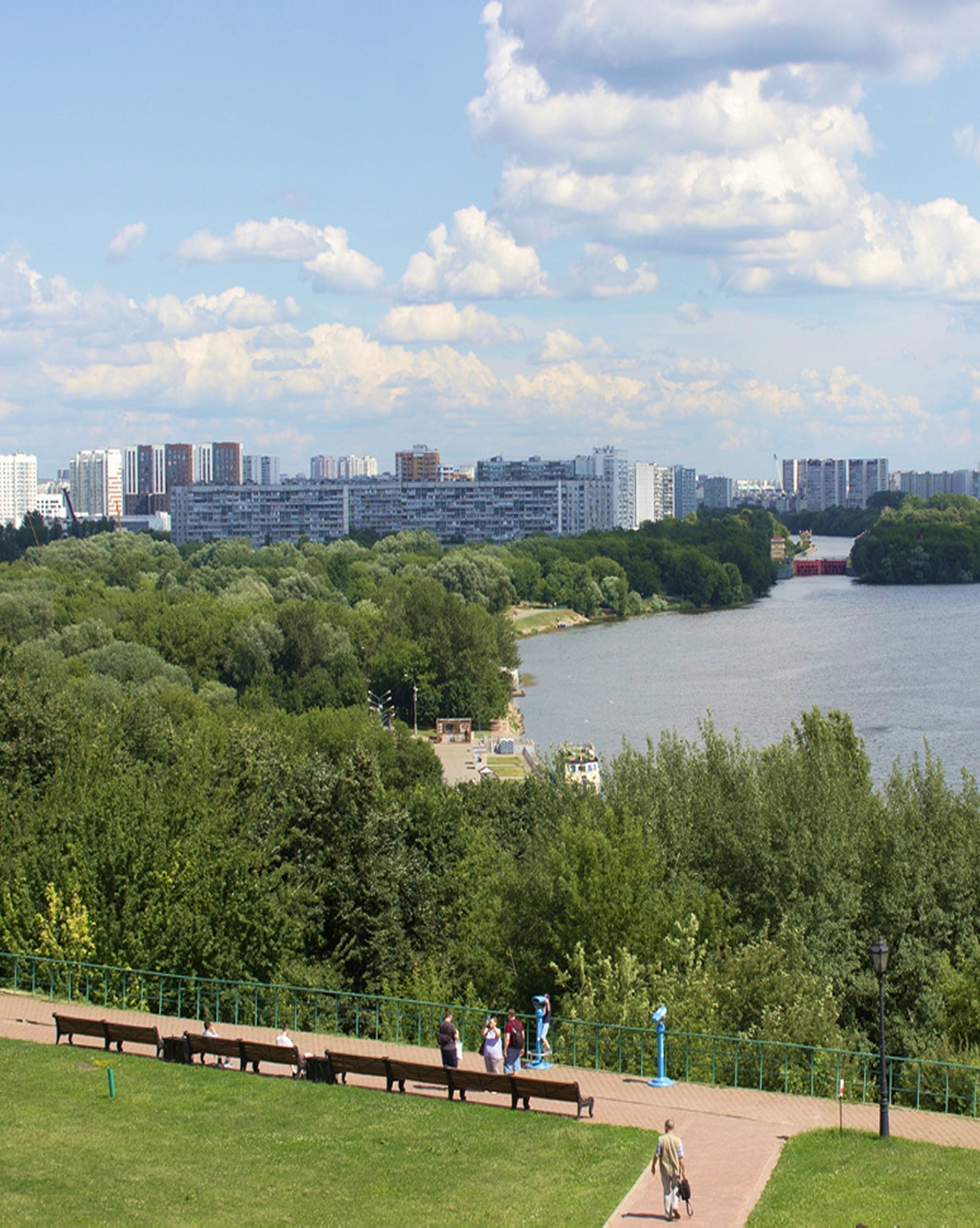 Смотровая площадка в Коломенском