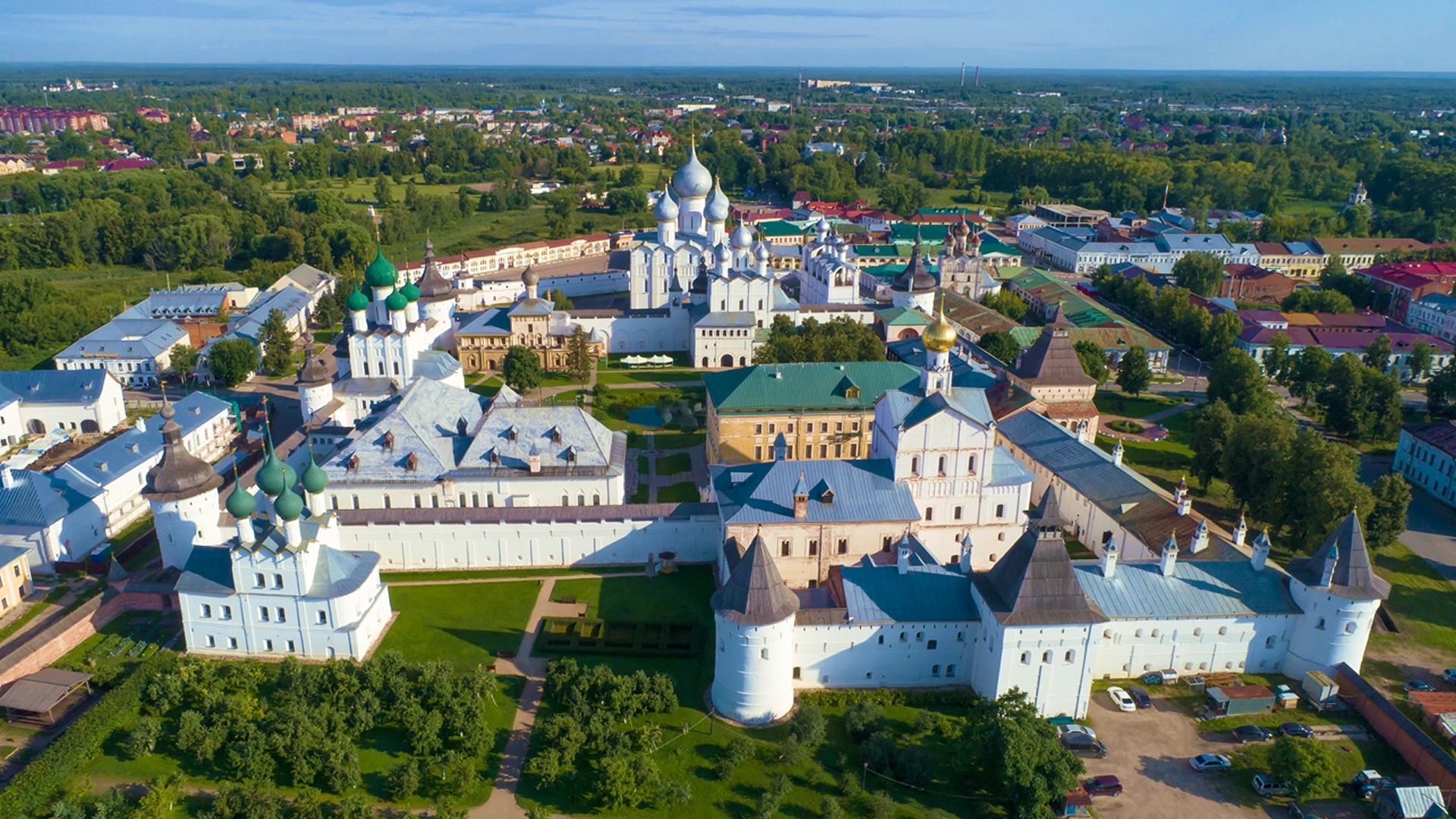Вид на Кремль Ростова Великого
